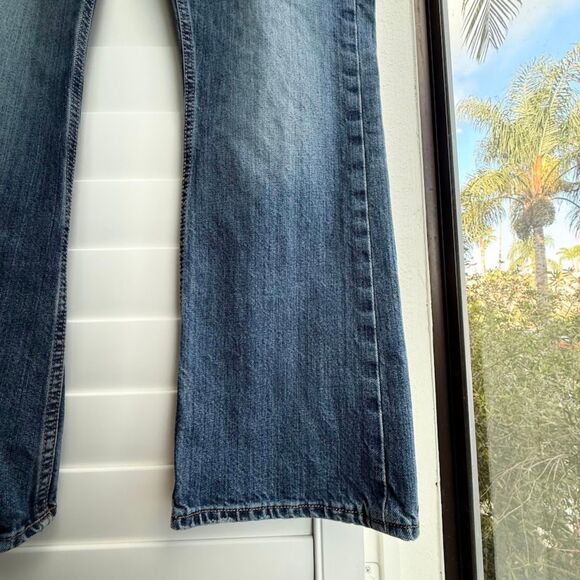 Mossimo Supply Co Bootcut Jeans in Blue Stonewash size 32 L 30 - Picture 3 of 7
